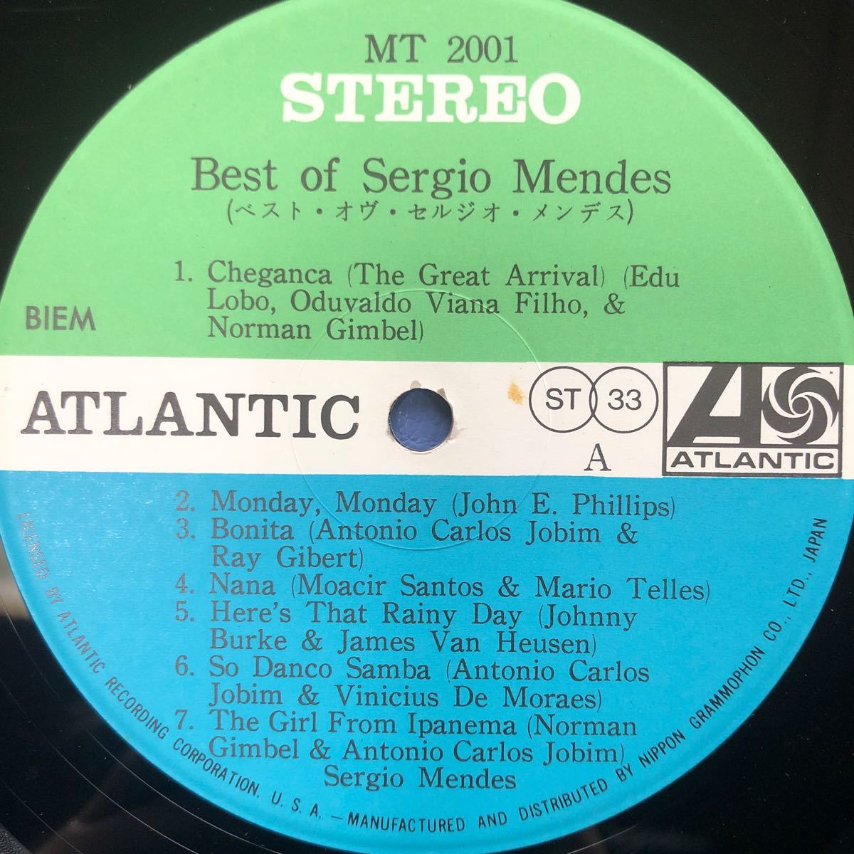 Z LP Sergio * men tesBest of Sergio Mendes видеть открытие jacket подкладка запись 5 пункт и больше покупка бесплатная доставка 