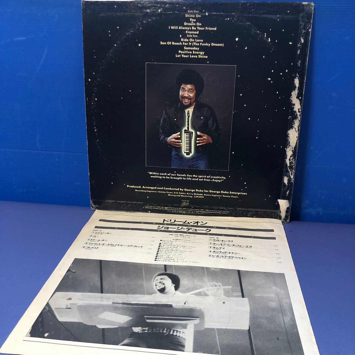 Z LP George Duke Dream On ジョージ・デューク ドリーム・オン disco ディスコ dj レコード 5点以上落札で送料無料_画像2