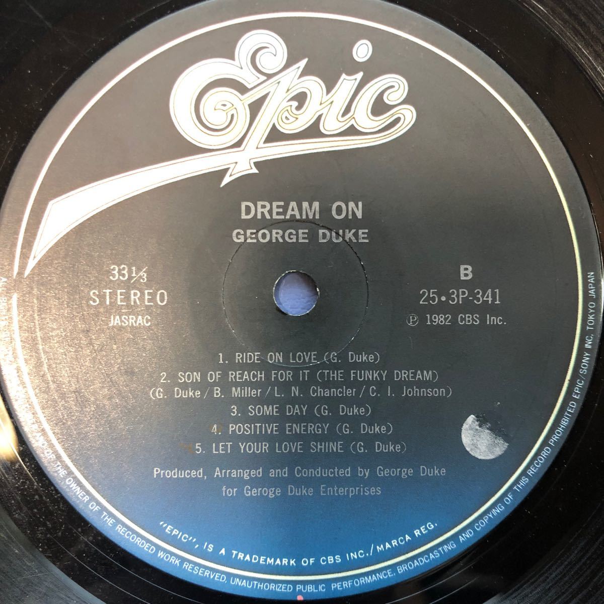 Z LP George Duke Dream On ジョージ・デューク ドリーム・オン disco ディスコ dj レコード 5点以上落札で送料無料_画像4