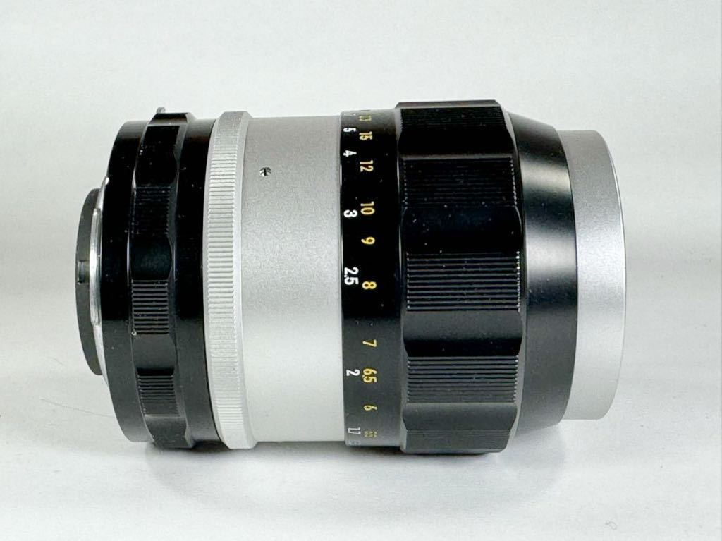 【現状品】Nikon NIKKOR-Q Auto 135mm f3.5 箱メタルレンズフード付の画像5