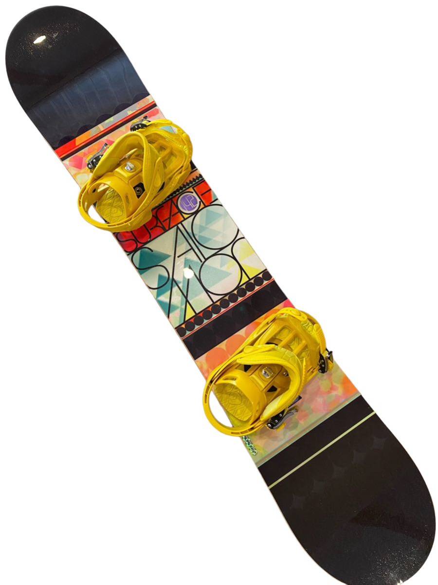 スノーボード SALOMON surface 142cm SALOMON SURFACE 142cm BURTON ソフトケース付