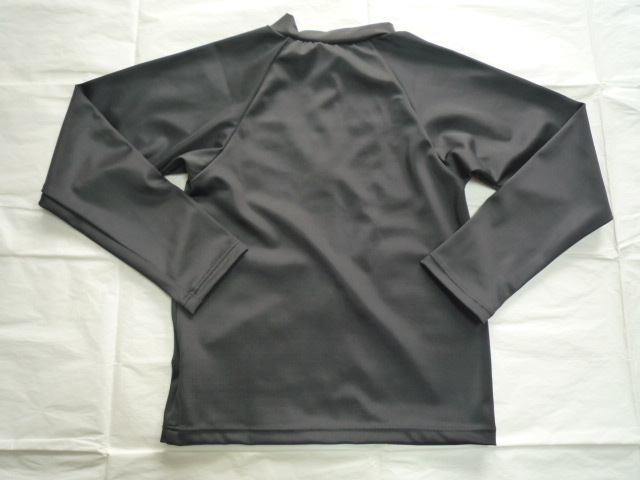 FILA filler Zip up Rush Guard long sleeve 140cm UV cut black black 