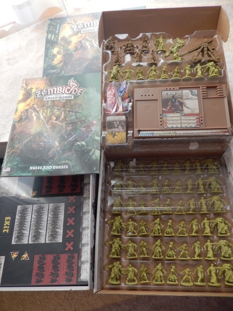 美品&未使用 ゾンビサイド Zombicide 4種セット(ブラック 美品&未使用 ゾンビサイド Zombicide 4種セット(ブラック