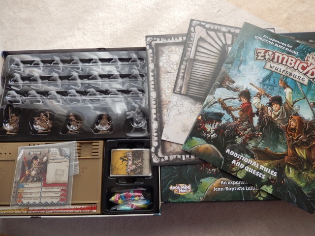 美品&未使用 ゾンビサイド Zombicide 4種セット(ブラック 美品&未使用 ゾンビサイド Zombicide 4種セット(ブラック
