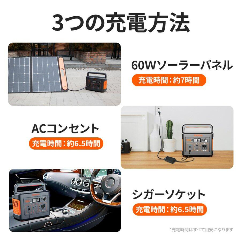 ポータブル電源 240(PTB021) 大容量 67200mAh/240Wh キャンプ 車中泊 災害 緊急 AC100Vコンセント_画像5