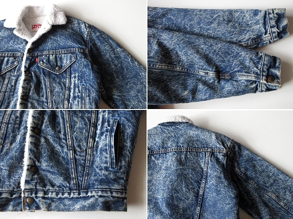 希少 80sビンテージ LEVI'S リーバイス USA製 ボアデニム 希少 80sビンテージ LEVI'S リーバイス USA製 ボアデニム