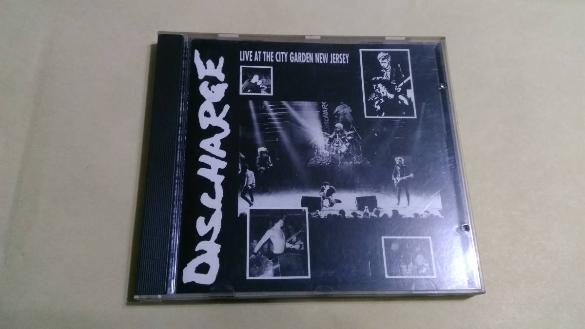 Discharge - Live At The City Garden New Jersey☆Disclose Mob 47 Wolfbrigade Driller Killer Extreme Noise Terror Shitlickers _画像1