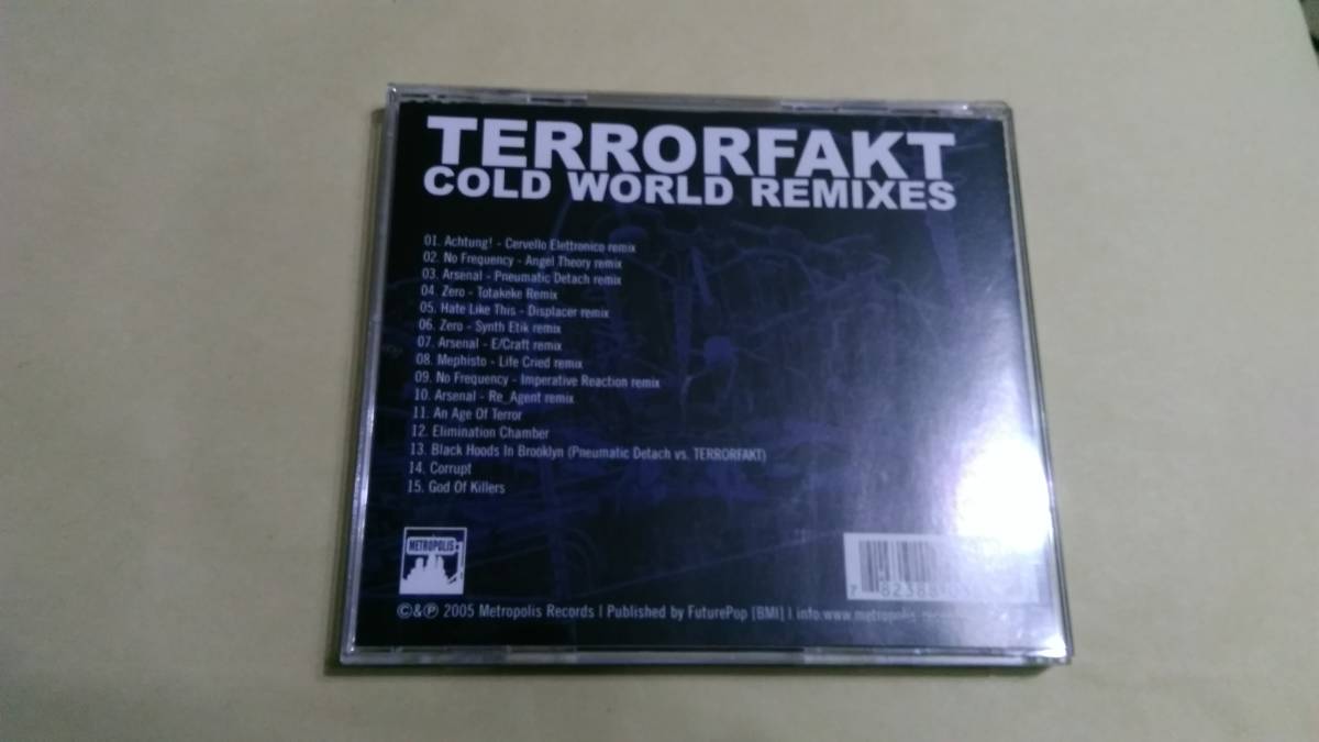 Terrorfakt ‐ Cold World Remixes☆Iszoloscope xotox This Morn' Omina FabrikC Phosgore Suicide Commando Modulate Converter_画像2
