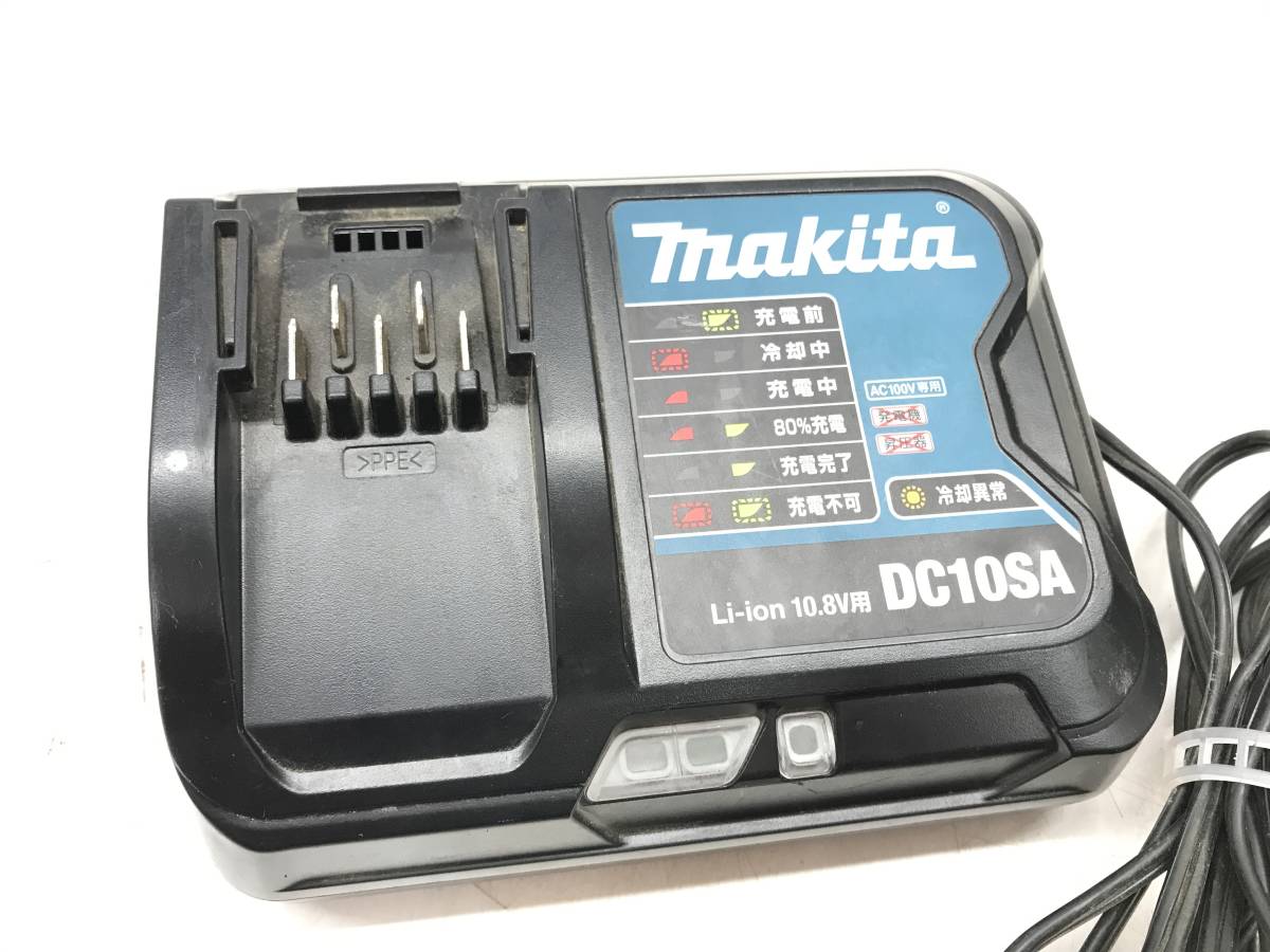 489365【確認動画有】makita マキタ 充電式 インパクトレンチ TW161DSMX 10.8V/4.0Ah バッテリー2個 (w1204-4-8A_画像9