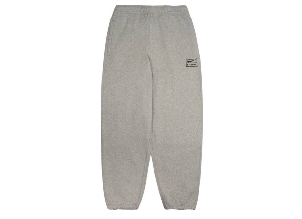 Stussy x Nike Fleece Pants "Grey"