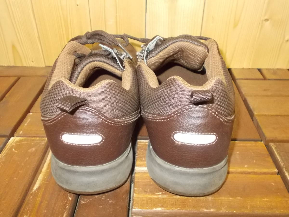 a390*DUNLOP прогулочные туфли * размер 25.5EEEE Brown цвет серия Dunlop ходьба спортивные туфли обувь 