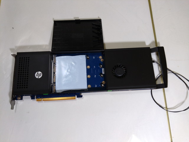 1[HP Z Workstation] oriented M.2 SSD extension for card HP Z Turbo Drive Quad Pro secondhand goods z440 z640 z840 z4 z6 z8