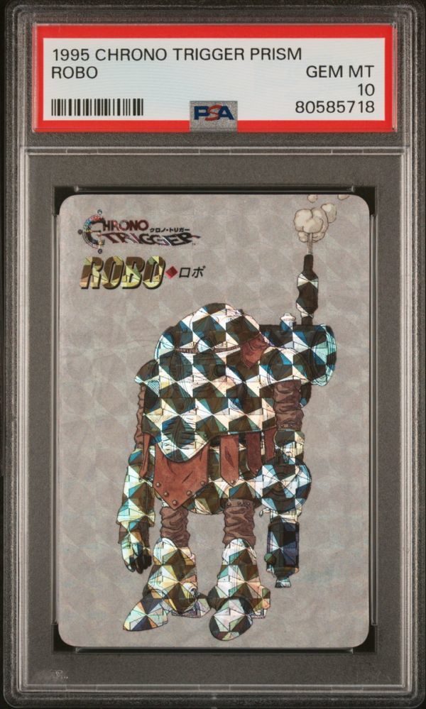 ★ PSA10 ロボ プリズムレア ★ Chrono Trigger クロノ・トリガー カード ★ 鑑定品 美品 ★