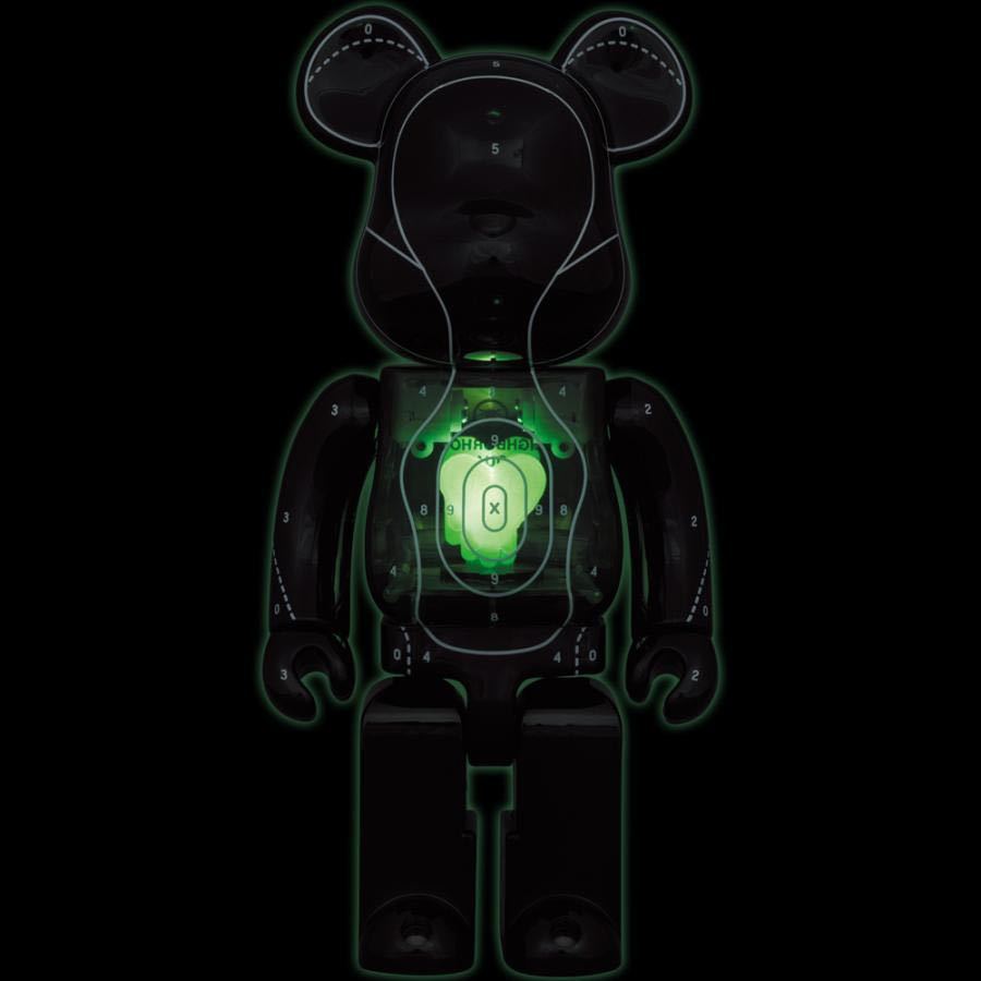 BE@RBRICK EMOTIONALLY UNAVAILABLE × NEIGHBORHOOD 100％ & 400％ 新品未開封品_画像3