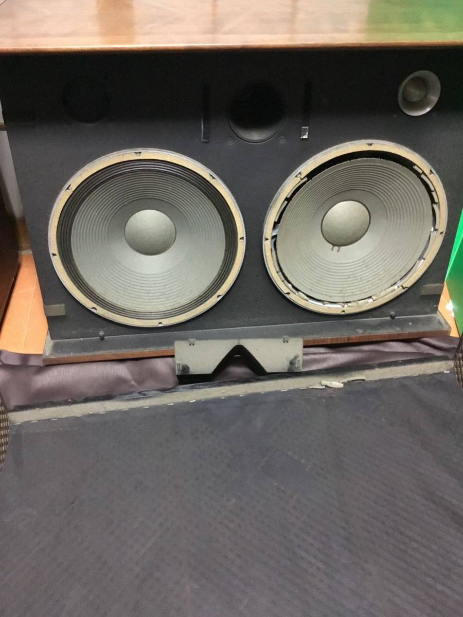 JBL speaker pair TYPE C50 OLYMPUS MADE IN USA retro Junk shipping un- possible 