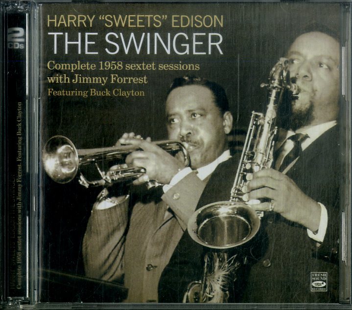 D00155351/CD2枚組/Harry Sweets Edison With Jimmy Forrest Featuring Buck Clayton「The Swinger (Complete 1958 Sextet Sessions)」_画像1