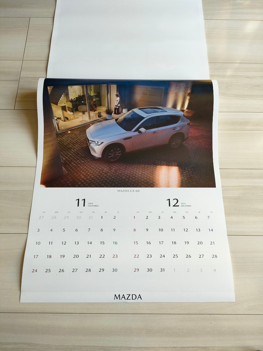 2024年 マツダ 壁掛けカレンダー MAZDA_画像7