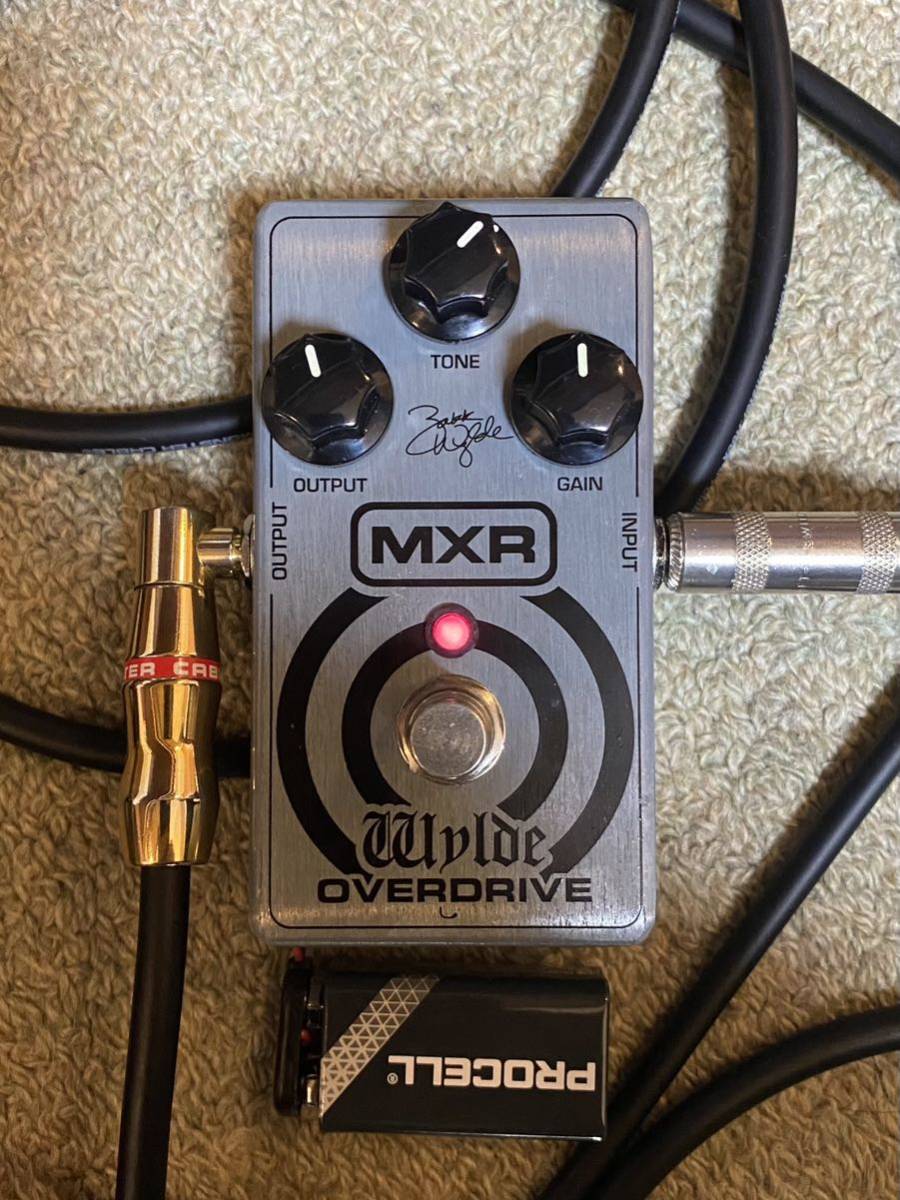 MXR ZW-44 CSP-016 Overdrive MOD M193 GT-OD CUSTOM SHOP製 Zakk wylde ザックワイルド_画像9