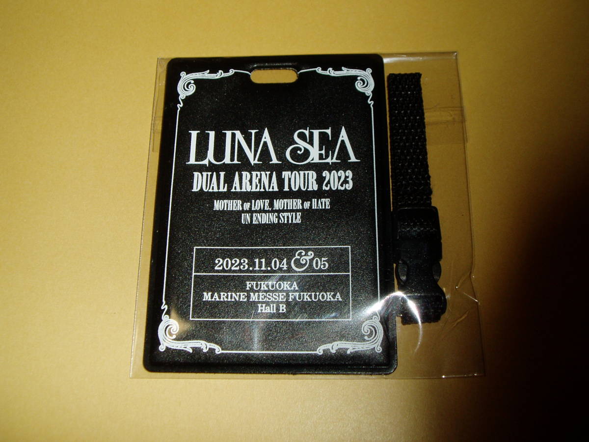 LUNA SEA MOTHER / STYLE DUAL TOUR 福岡会場限定ラゲッジタグ 未開封_画像1