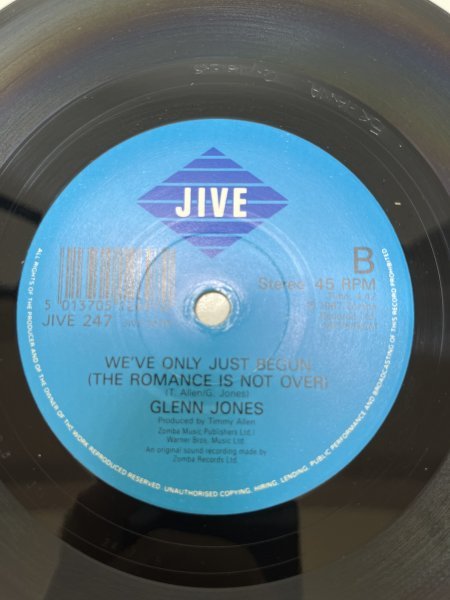 ★7インチ　Glenn Jones - Stay_画像4