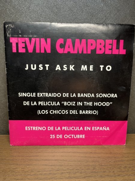 ★7インチ　Tevin Campbell - Just Ask Me To_画像1
