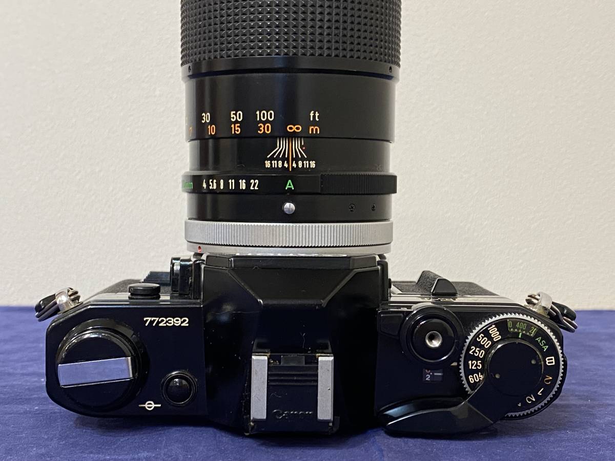 ★☆キャノン Canon AE-1 FD 200mm f4 S.S.C レンズ付 中古品☆★_画像5