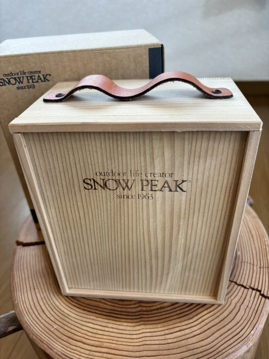 スノーピーク雪峰野酒セット1995年非売品 新品未使用 元箱付属 SNOW PEAK SPRING FAIR '95 酒器 徳利 お猪口 _画像4