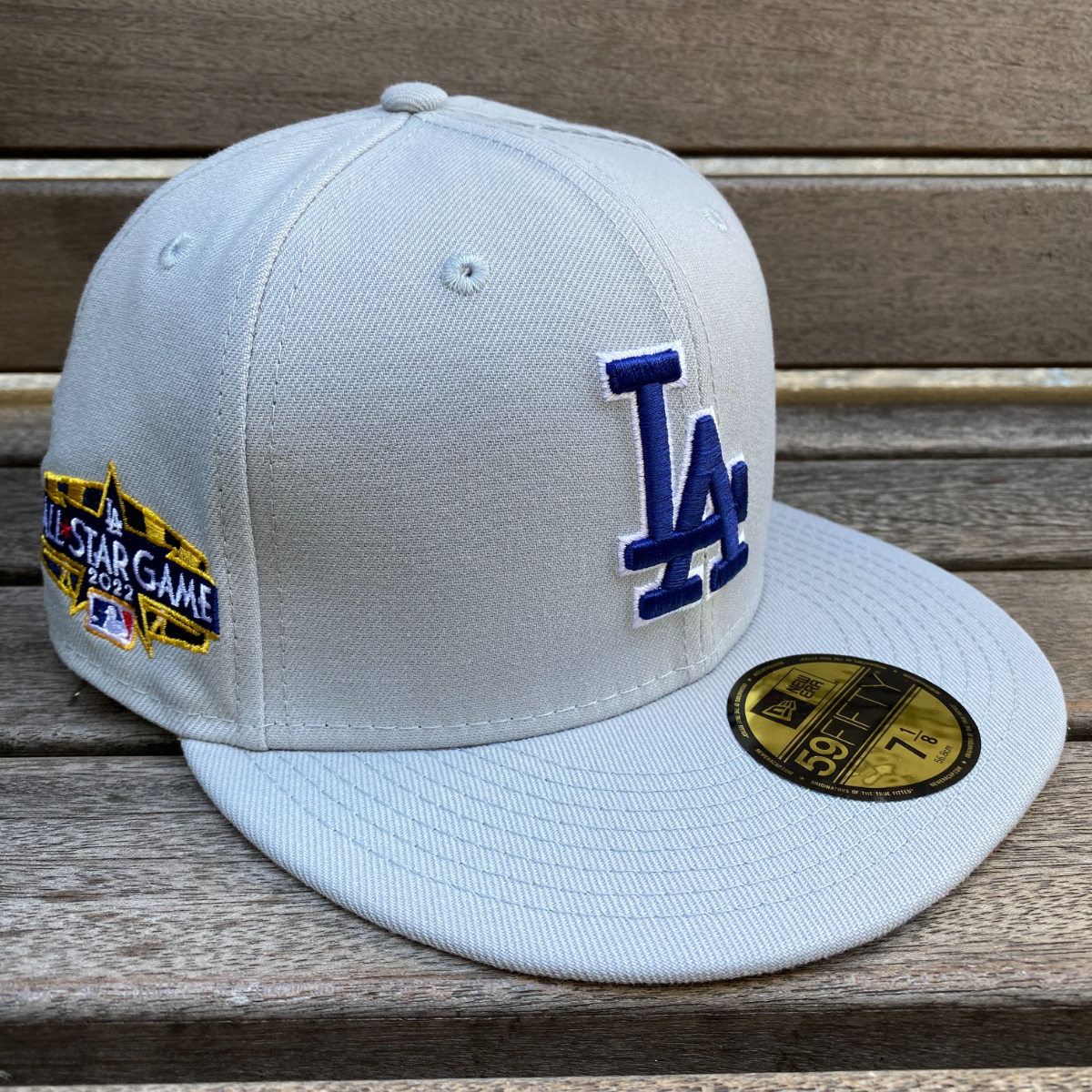 USA限定 【7.1/4】 NEWERA ニューエラ LA Dodgers ロサンゼルス ドジャース GRB ガンマレイバースト MLB シルバー59FIFTY (15-27) 大谷翔平_画像1