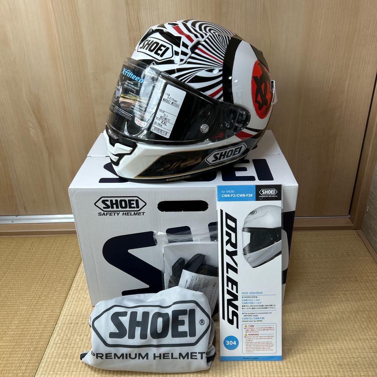 SHOEI ショウエイ X-Fifteen MARQUEZ MOTEGI4 Xフィフティーン SHOEI ショウエイ X-Fifteen MARQUEZ MOTEGI4 Xフィフティーン
