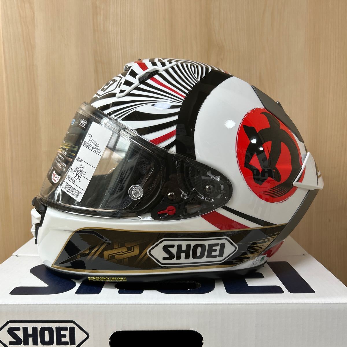 SHOEI ショウエイ X-Fifteen MARQUEZ MOTEGI4 Xフィフティーン SHOEI ショウエイ X-Fifteen MARQUEZ MOTEGI4 Xフィフティーン