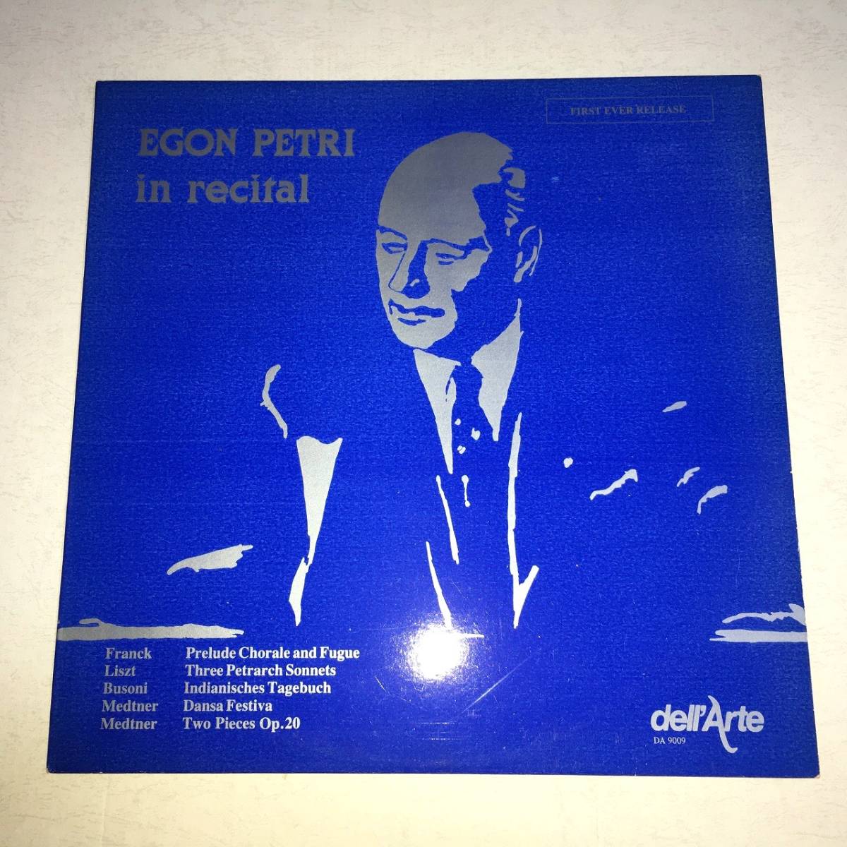 DELL'ARTE エゴン・ペトリ(P) フランク:前奏曲、コラールとフーガ他 1957-1958年録音 NIMBUSカッティング_画像1