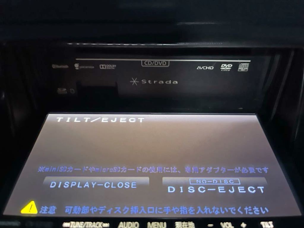 送料無料！パナソニック ストラーダ CN-S310D 地図2012年 フルセグ Bluetooth CD DVD AM/FM SD 動作確認済み_画像6