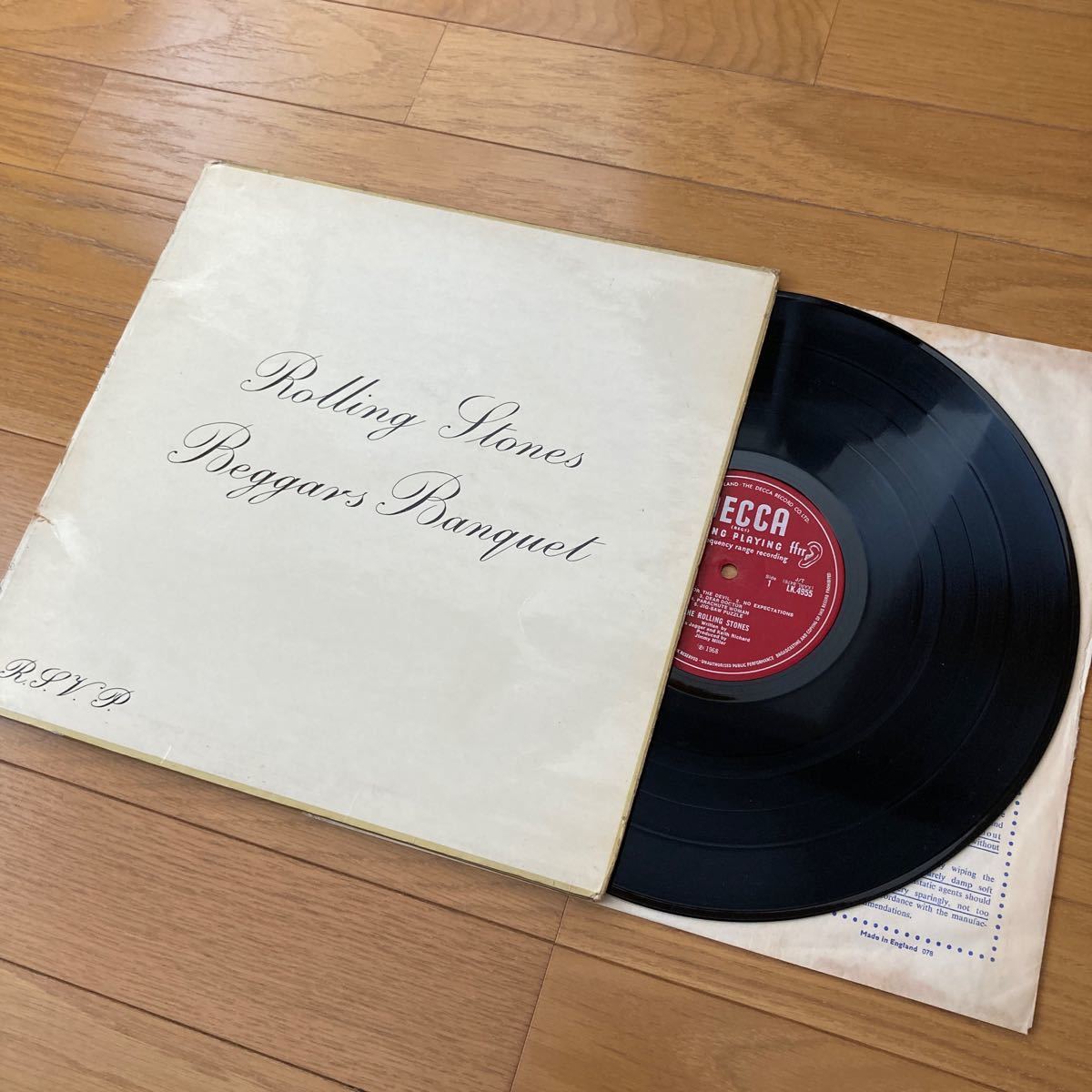 Rolling Stones　BEGGARS BANQUET　英国オリジナルモノラル盤　ベガーズバンケット　ローリングストーンズ_画像1