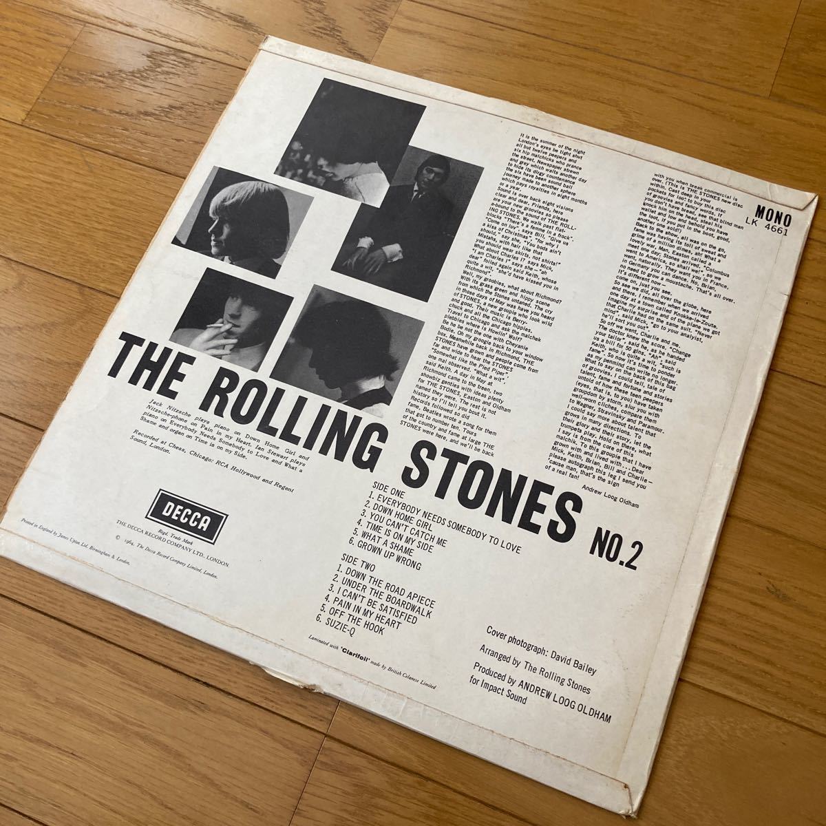 ROLLING STONES　No.2　英国オリジナルモノラル盤　ローリング・ストーンズ　　_画像3