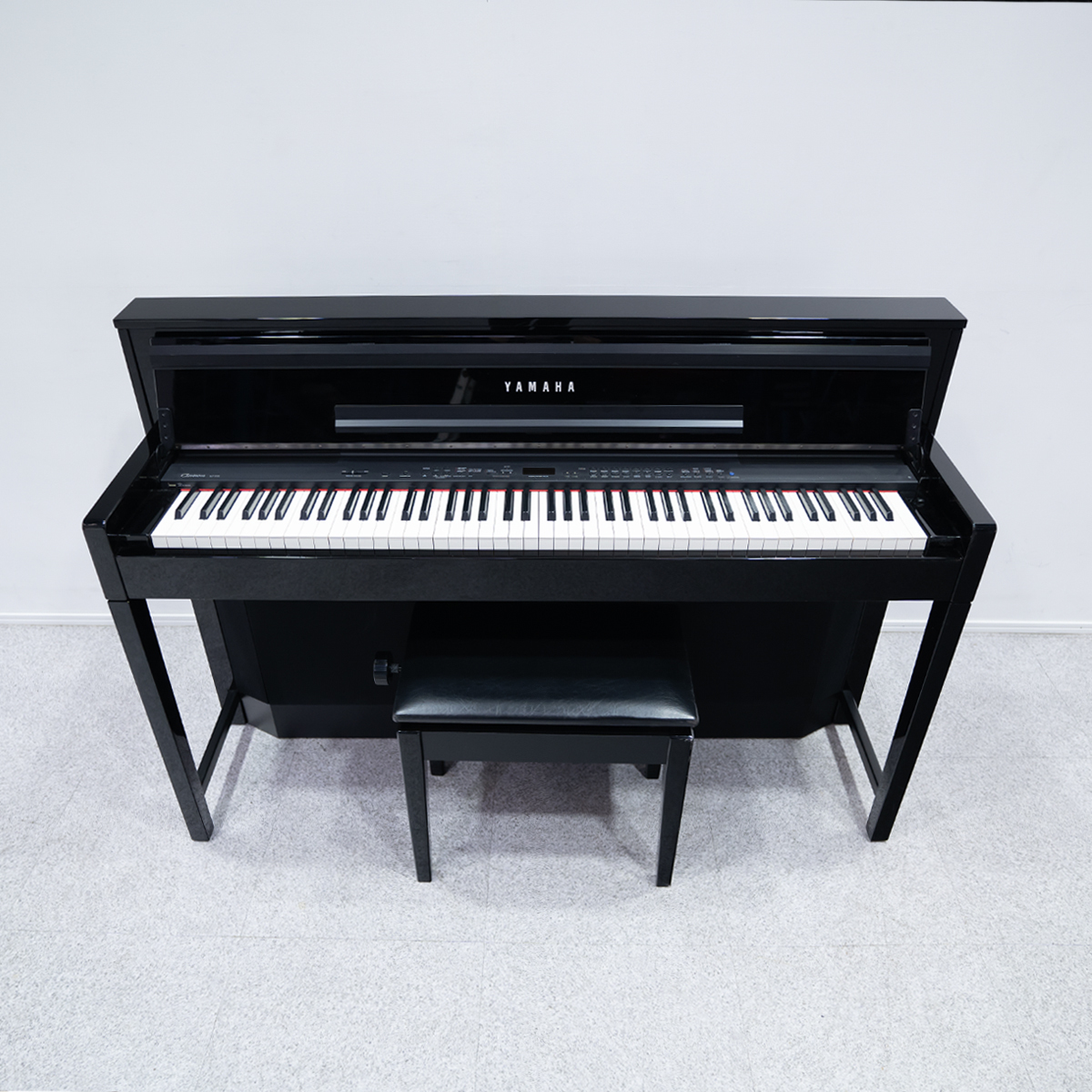 【中古品】YAMAHA ヤマハ Clavinova クラビノーバ CLP-S408 電子ピアノ 11年製 ブラック 定価33万_画像6