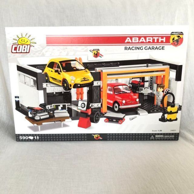 [Новый] Cobi Abarth 595 Fiat Abalt Lego Standard Garage