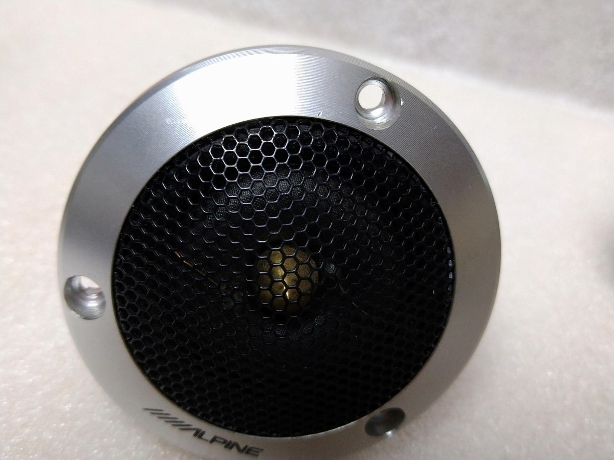 アルパイン DLX-F30T COMPONENT TWEETER 120W PEAK 40W RMS 4 OHMS ツイーター ALPINE ③_画像8