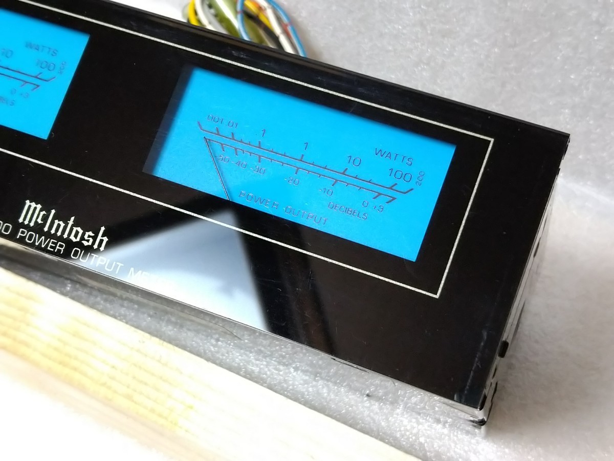 送料無料 訳ありジャンク品 マッキントッシュ MPM4000 パワーアウトプットメーター レベルメーター Mcintosh ④_画像6