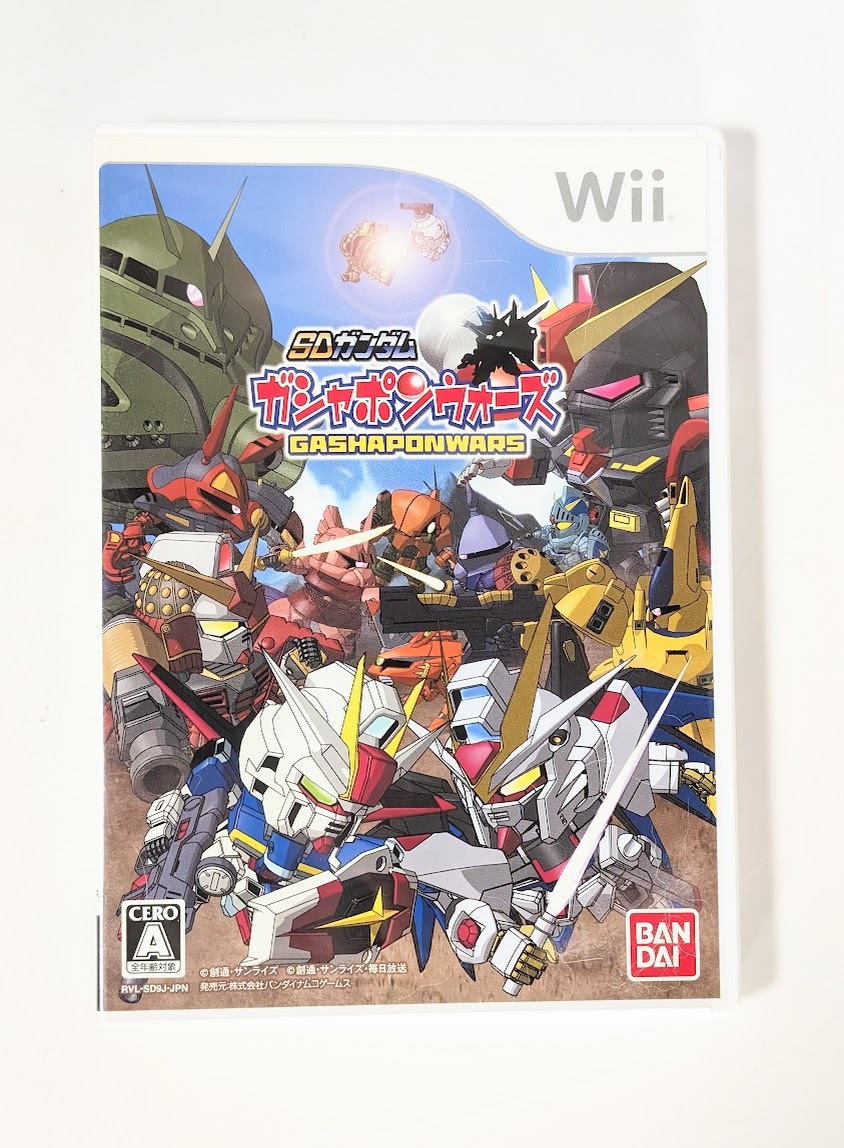 235　SDガンダム ガシャポンウォーズ　バンダイ　 Wii Wiiソフト　任天堂　中古_画像1