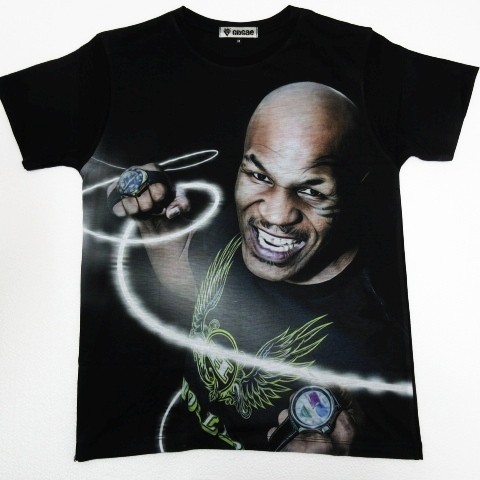 ◯【新品】マイクタイソン Mike Tyson 半袖Tシャツ ボクシング アイアンマン 鉄人 メンズ XLサイズ■管理番号LBT200_画像1