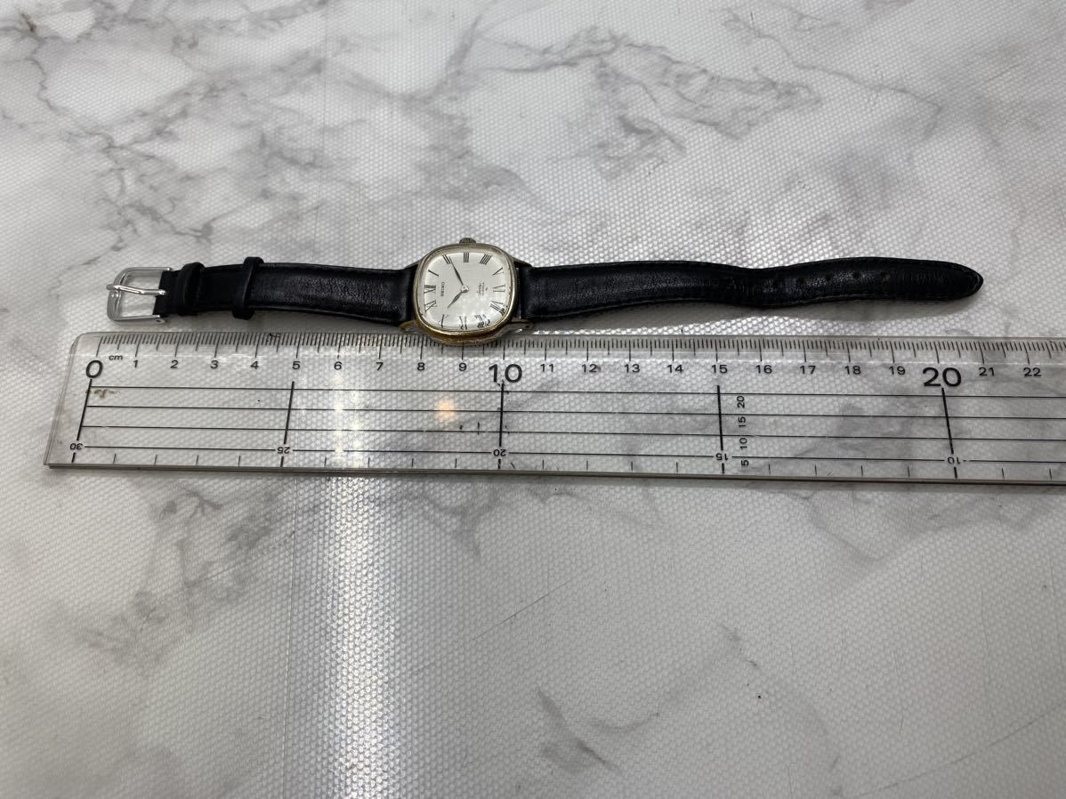 40807【自宅保管品】☆レディース腕時計☆ SEIKO セイコー Socie 2220-3470 24石手巻 腕時計_画像9