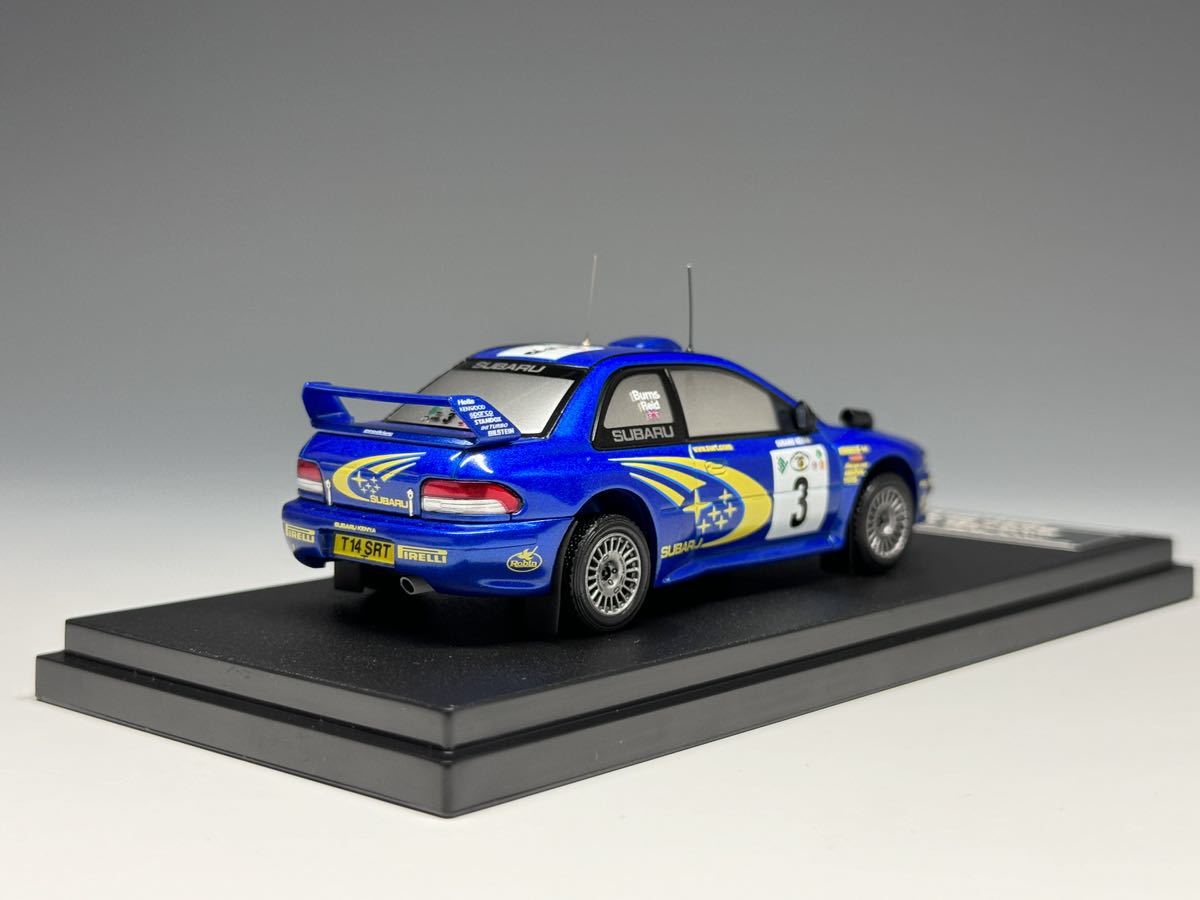 [ included ]hpi 1/43 Subaru Impreza WRC 1999 No.3 2000 Safari Rally 8581 Subaru Impreza WRC\'99 Safari