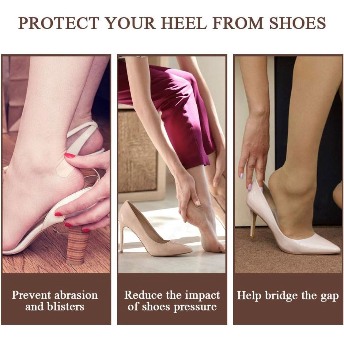 靴ずれ防止 かかとパッド 踵 クッションパッド パカパカ防止 サイズ調整
