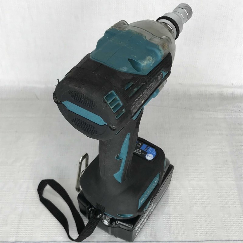 ｍａｋｉｔａ マキタ ＴＷ３００ＤＲＧＸ １８Ｖ ６．０Ａｈ コードレス 充電式インパクトレンチ フルセット ブルー 中古 電動工/233_画像4