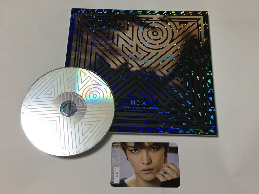 送料込み　ジェジュン　KIM JAE JOONG　CD　2集　2nd ALBUM　☆NO.X☆　ノックス　12曲　韓国盤　JYJ　J-JUN　K-POP_画像1