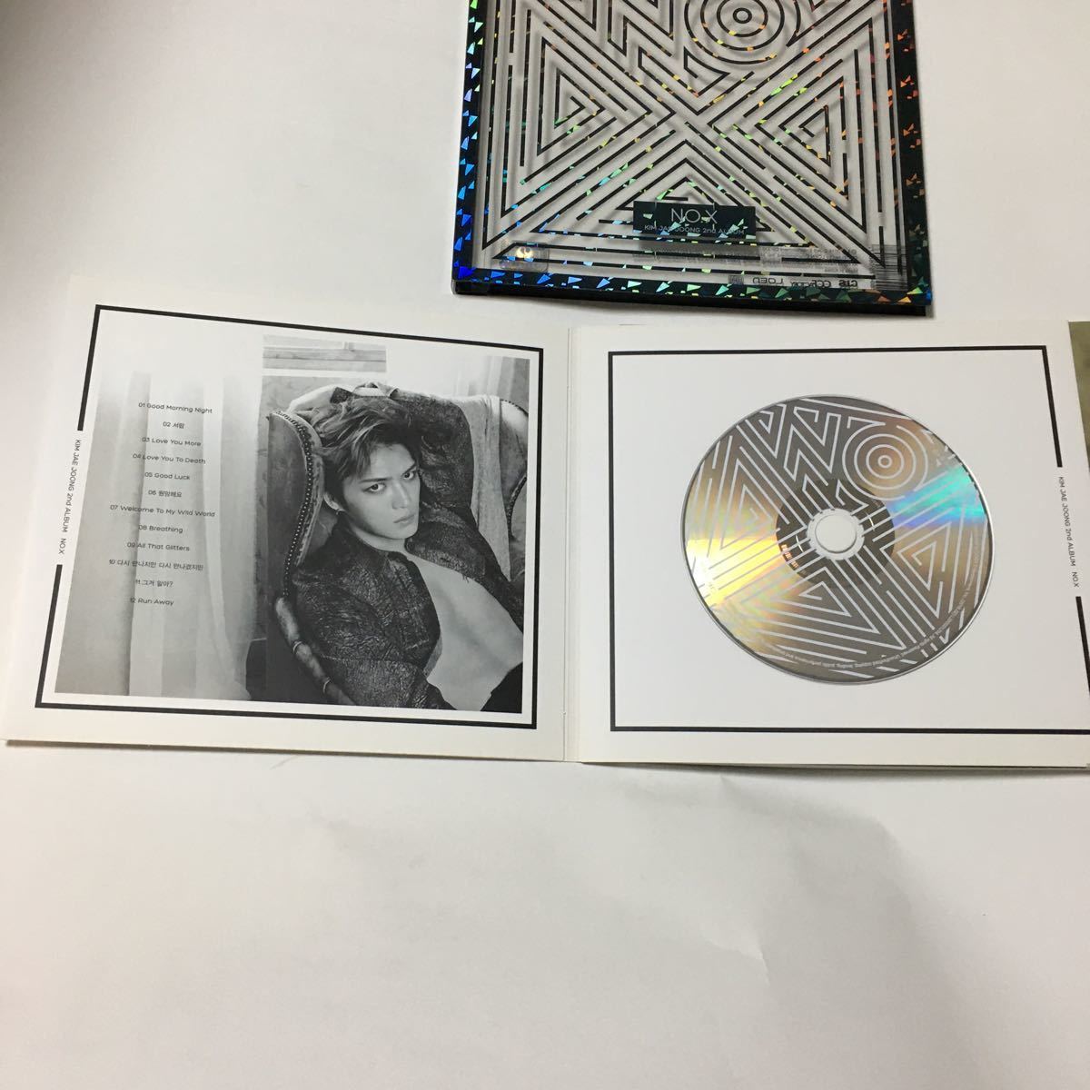 送料込み　ジェジュン　KIM JAE JOONG　CD　2集　2nd ALBUM　☆NO.X☆　ノックス　12曲　韓国盤　JYJ　J-JUN　K-POP_画像8