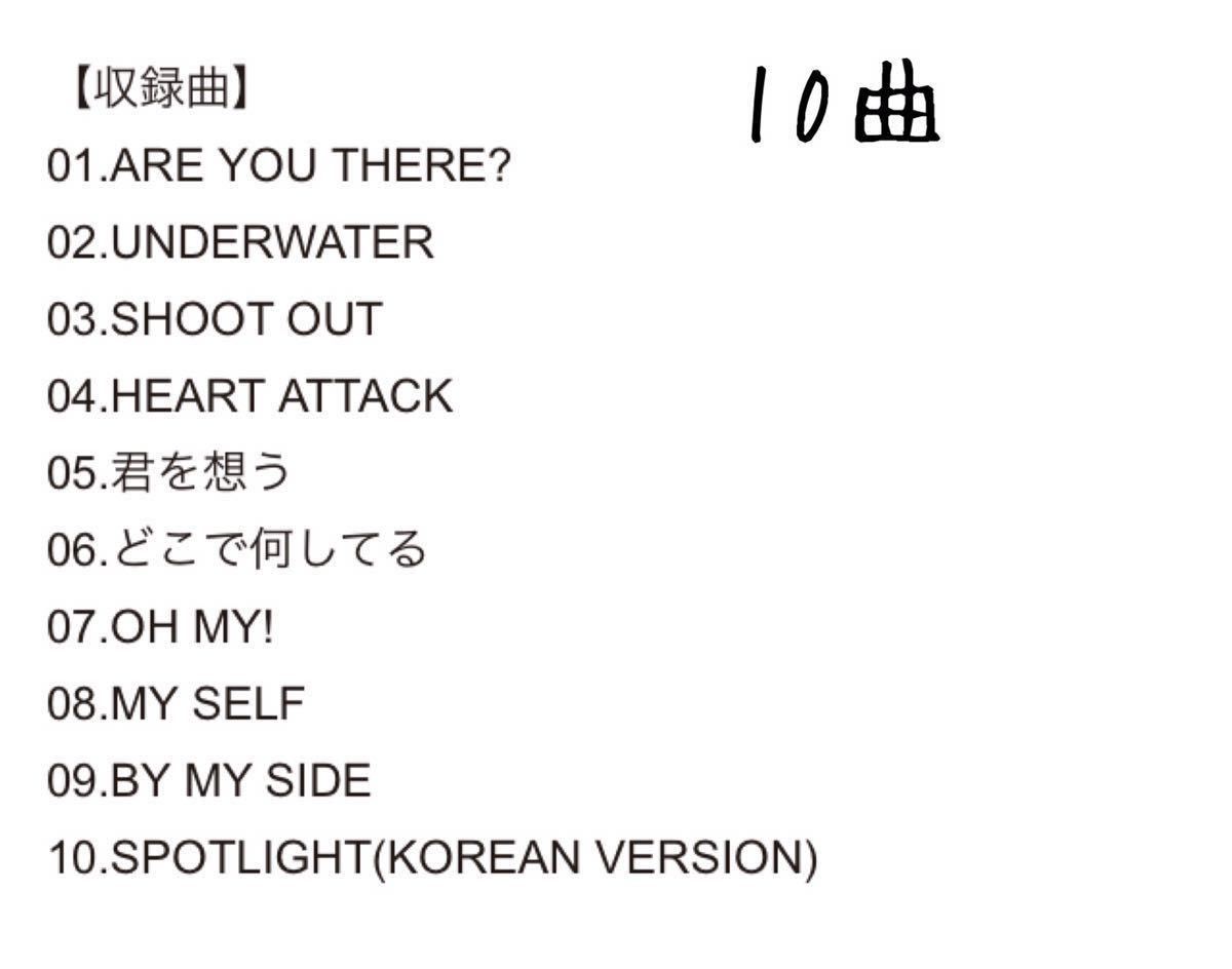 送料込み　MONSTA X　CD　2ND ALBUM : TAKE 1　ARE YOU THERE?　VER.II　10曲　韓国盤　2集　Vol.2　K-POP