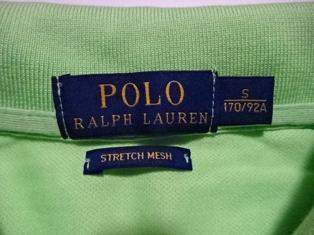 ●ポロ ラルフローレン POLO RALPH LUREN 半袖 ポロシャツ S ●1210●_画像2
