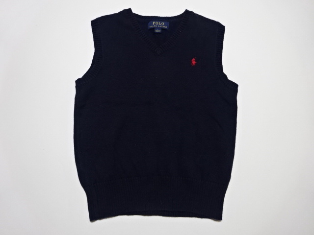 ●ポロ ラルフローレン POLO RALPH LAUREN ベスト 130 ●1231●_画像1