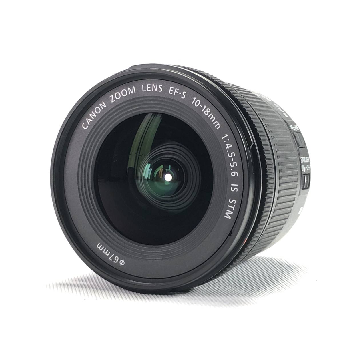 1スタ Canon EF-S 10-18mm F4.5-5.6 IS STM キヤノン 広角 ズーム レンズ 動作OK ③ 1円 ヱOA4_画像1